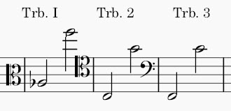 Beethoven Symphony No. 5 - Trombone Ranges
